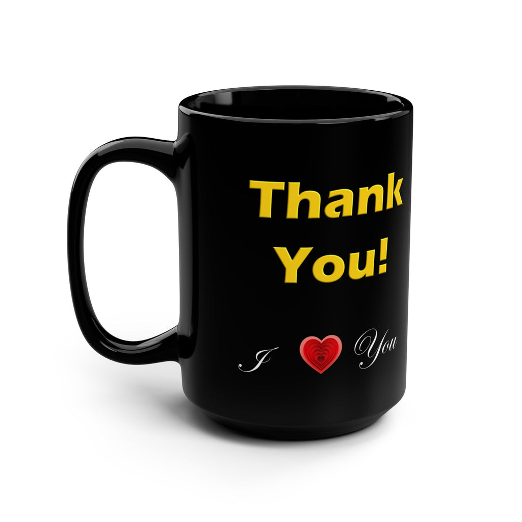 Dad, You're My Superpower - 15oz Black Mug